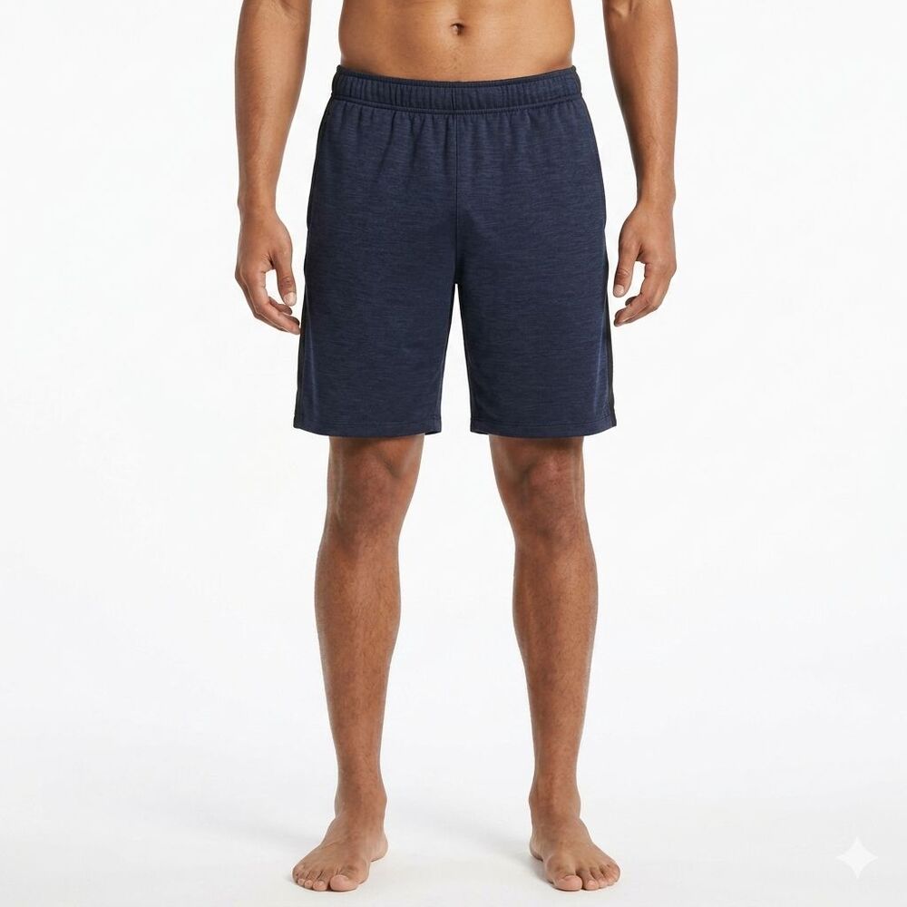 Alive Qwick Dry Men's Size Large (L) Activewear Blue Gym Shorts